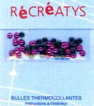 Demi-perles 4 mm thermocollantes