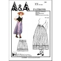 Dress and petticoat from the country Provence P208
