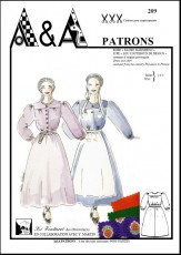 Dress and skirt from the country Provence P209