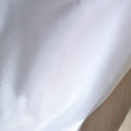 Tissu mikado de soie blanc à coudre pour bustier robe de mariée