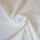 Tissu voile de coton blanc Bio