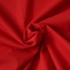 Tissu voile de coton rouge