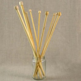 Aiguilles à tricoter en bambou du n° 2 au 10