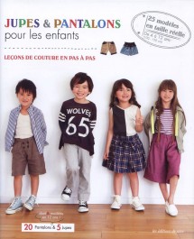 Livre de patrons japonais : jupes et pantalons pour les enfants