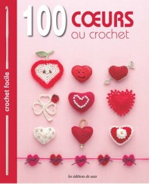 Livre 100 coeurs au crochet