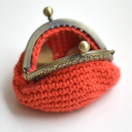Fermoir bronze arrondi 6 cm crochet