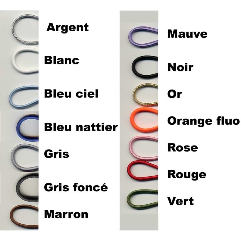 Fabricant français de cordon élastique rond