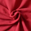 Tissu double-gaze Bio rouge cerise