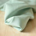 Tissu lin coton vert amande