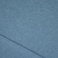 Laine bouillie bleu gris au mètre de luxe pour la couture de manteau