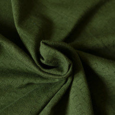 Jersey vert kaki sapin coton Bio pointelle Mind the Maker