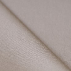 Tissu sergé coton stretch beige pour couture pantalon