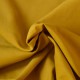 Tissu velours milleraies jaune moutarde coton Bio