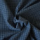 Tissu à carreaux bleu et noir coton recyclé écologique
