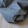 Tissu chevrons bleu marine coton bio au mètre