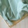 Tissu popeline au mètre vert amande couture