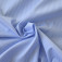 Tissu classique chemise rayures bleues claires Europe