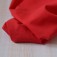 Tissu au mètre coton rouge voile fin et fluide