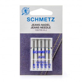 Aiguilles à coudre pour jeans assortiment de 5 aiguilles Schmetz