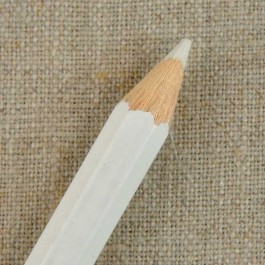 Crayon à tissu craie blanc/rouge