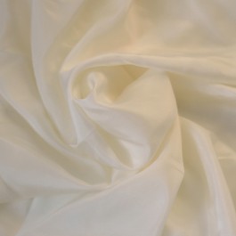 coupon pongé de soie blanc mariage tissu