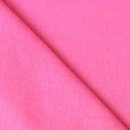 Tissu velours côtelé babycord rose bonbon 100% coton