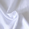 Tissu lin naturel blanc
