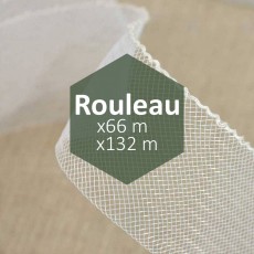 Rouleau de Bande de crin nylon blanche 30 mm à 100 mm