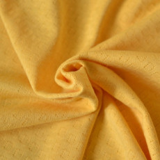 Jersey pointelle jaune sous-vêtement, lingerie coton Bio GOTS
