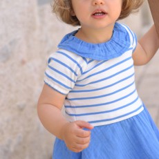 Patron couture robe Alouette bébé 3 mois - 3 ans