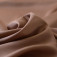 pongé de soie marron clair lingerie, 100% soie haute couture