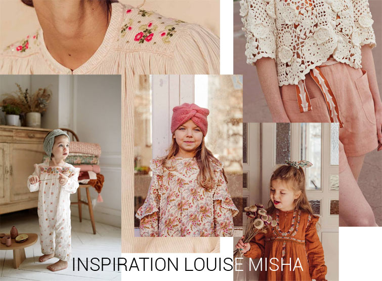Inspiration ruban et broderie bohème Louise Misha