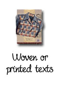 A&A Patrons : Woven or printed texts